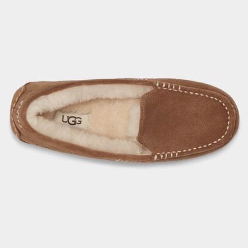 Women’s UGG “Ansley” Slipper Shoe in Chestnut Size 7 / 38